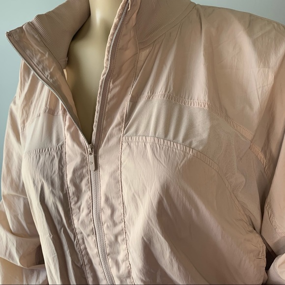 NWT LULULEMON PASTEL PINK SERVE IT ATHLETIC JACKET - Picture 5 of 10